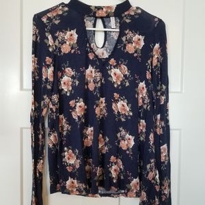 Floral long sleeve